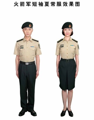 火箭军07式军服,新时代的军容风采,火箭军07式军服展现新时代军容风采