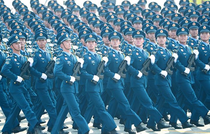 庆祝中华人民共和国成立七十周年阅兵中的方队风采,庆祝中华人民共和国七十周年阅兵盛典,方队展现辉煌风采