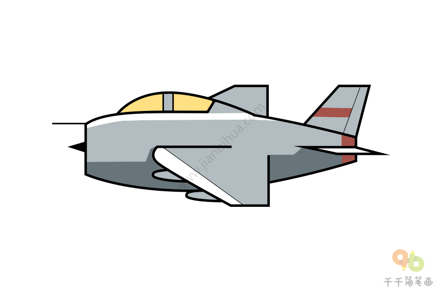 歼十二战斗机怎么画,细致入微的绘画教程,歼十二战斗机细致绘画教程,步骤与细节解析