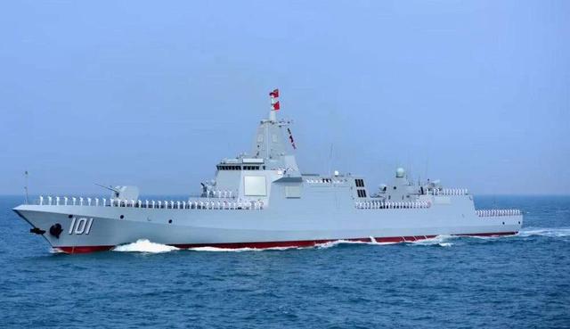 全新055大驱出现,引领海洋新时代的巨舰,全新055大驱引领海洋新时代,巨舰展现雄姿