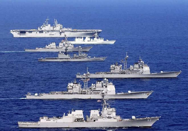 环太军演,全球安全合作的典范——来自26个国家的共同力量,环太军演,全球安全合作的典范——多国共同力量展现实力