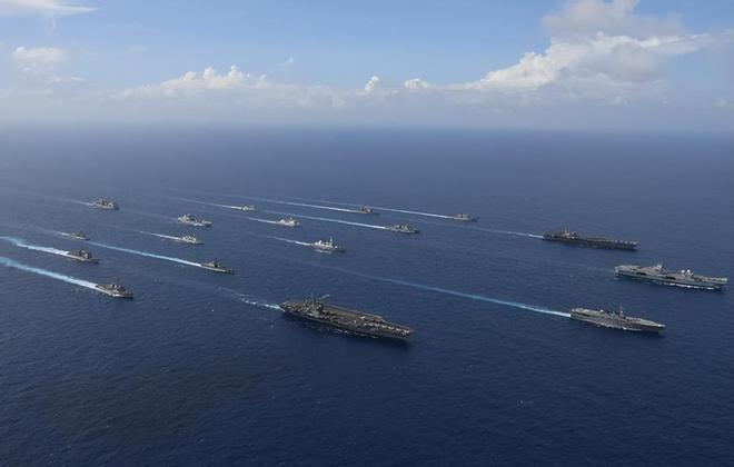 环太军演,全球安全合作的典范——来自26个国家的共同力量,环太军演,全球安全合作的典范——多国共同力量展现实力