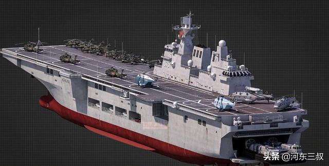 中国海军新力量,075型两栖攻击舰江西舰的崛起,中国海军新力量,江西舰——075型两栖攻击舰的崛起之路