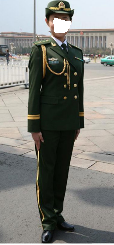 军装背影照片女,荣耀与骄傲的象征,军装背影女,荣耀与骄傲的化身