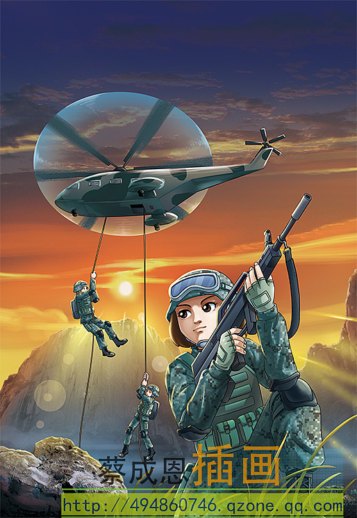 军事漫画,揭示战争与和平的多元视角,军事漫画,多元视角揭示战争与和平的真相