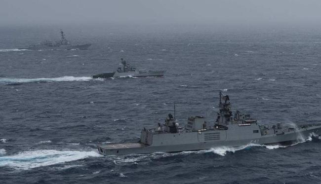 美日印澳四国联合军演,区域安全的新动态与合作挑战,美日印澳四国联合军演,区域安全合作的新挑战与动态