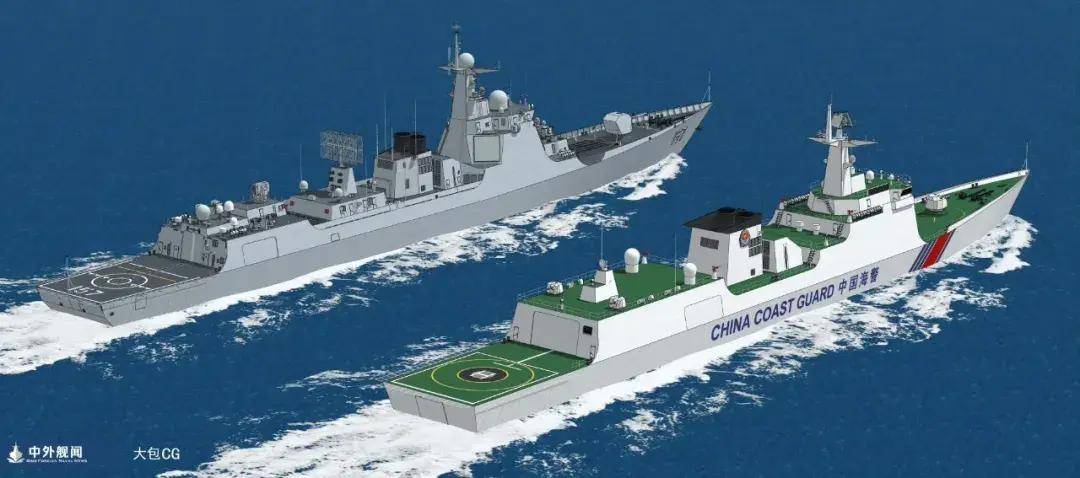 从战舰到海警,052型驱逐舰的华丽转身,052型驱逐舰,从战舰到海警的华丽转型