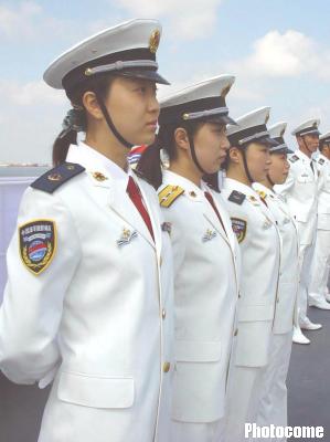 中国人民解放军仪仗队女兵海军图片，荣耀与力量的象征，中国人民解放军仪仗队女兵海军图片，荣耀与力量的展现