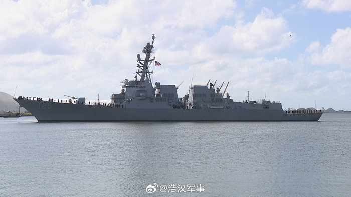 探索强大的战舰,中国海军新型驱逐舰——125号驱逐舰,中国海军新型驱逐舰探索,揭秘强大的战舰——125号驱逐舰风采