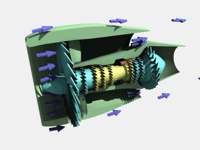 简述涡扇发动机的工作原理,涡扇发动机工作原理简述
