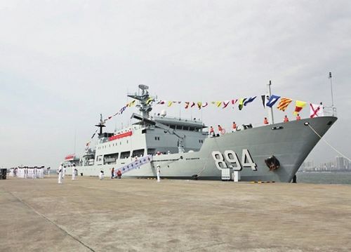 海军六安舰入列,新时代的海洋强国战略的重要里程碑,海军六安舰入列,海洋强国战略的重要里程碑