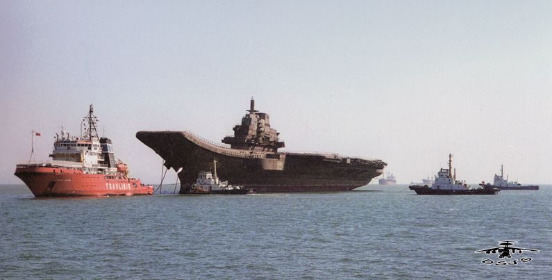 中国航母辽宁舰的建造历程,中国航母辽宁舰建造历程揭秘