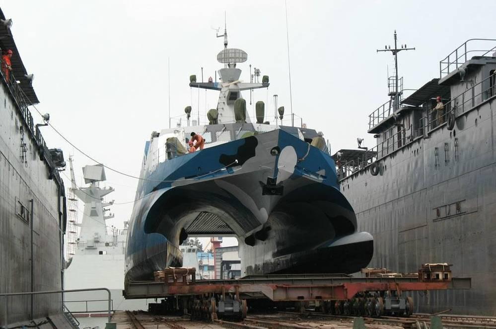 022导弹艇图片大全——揭示中国海军新型高速导弹艇的震撼力量,中国海军新型高速导弹艇震撼力量展示,022导弹艇图片大全