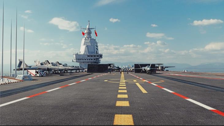 福特号航空母舰正式服役,引领海军新时代的来临,福特号航空母舰正式服役,开启海军新时代篇章