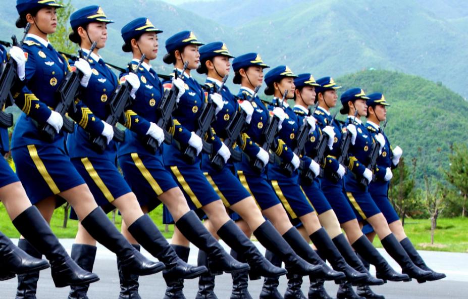 中国人民解放军仪仗队女兵方队,时代的荣光与力量的象征,中国人民解放军仪仗队女兵方队,时代荣光与力量的女性象征