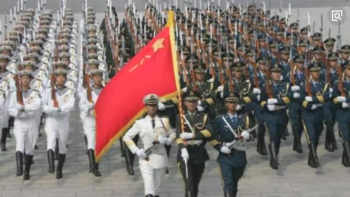 三军仪仗队视屏,荣耀与责任的体现,三军仪仗队视频,荣耀与责任的展现