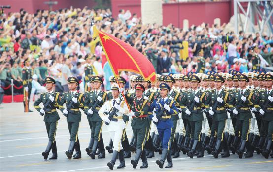 三军仪仗队视屏,荣耀与责任的体现,三军仪仗队视频,荣耀与责任的展现