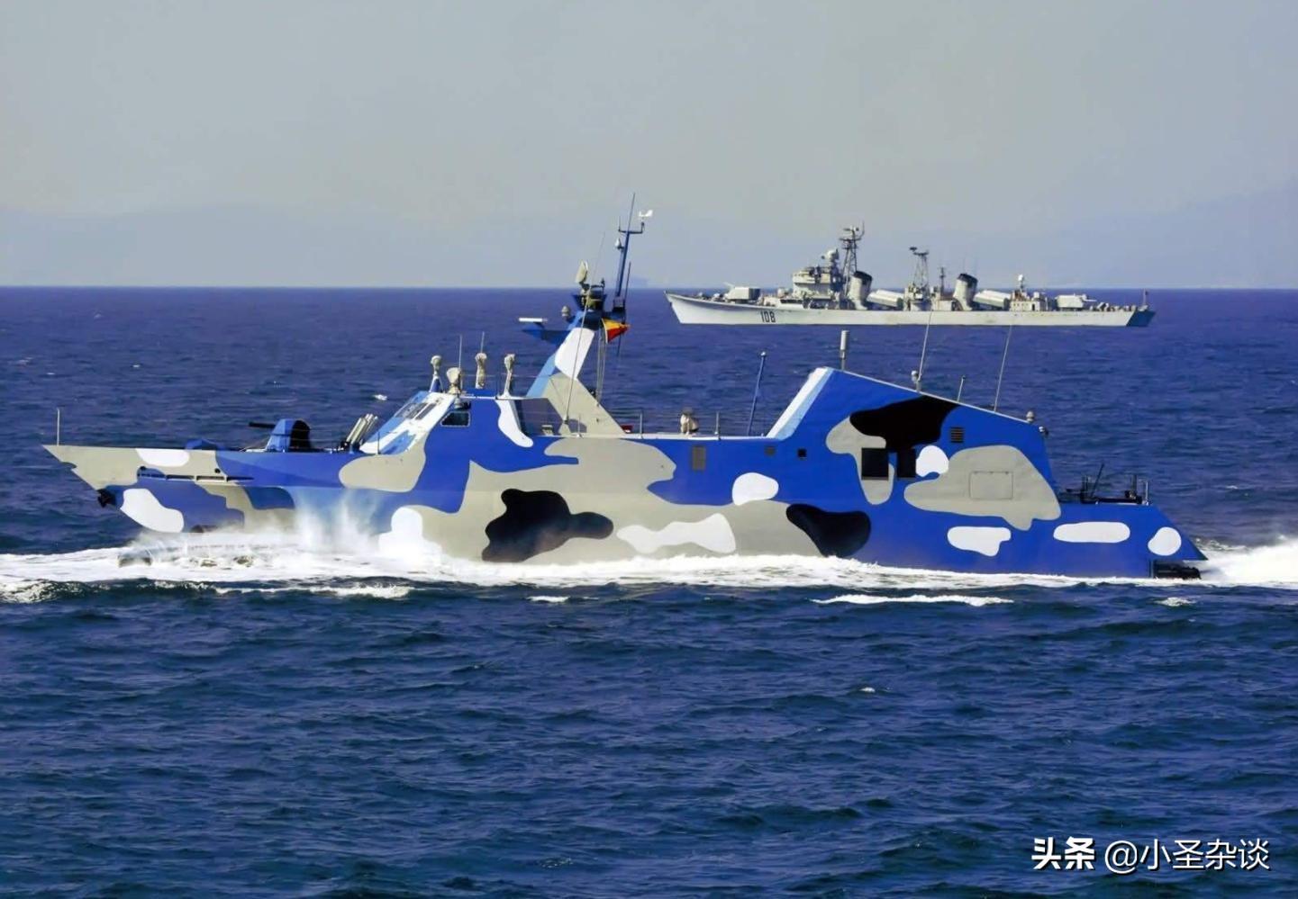 关于中国海军的022型导弹艇排水量的研究分析，中国海军022型导弹艇排水量研究分析