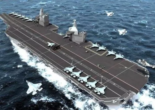 大型航空母舰排水量的深度解析,大型航空母舰排水量深度剖析
