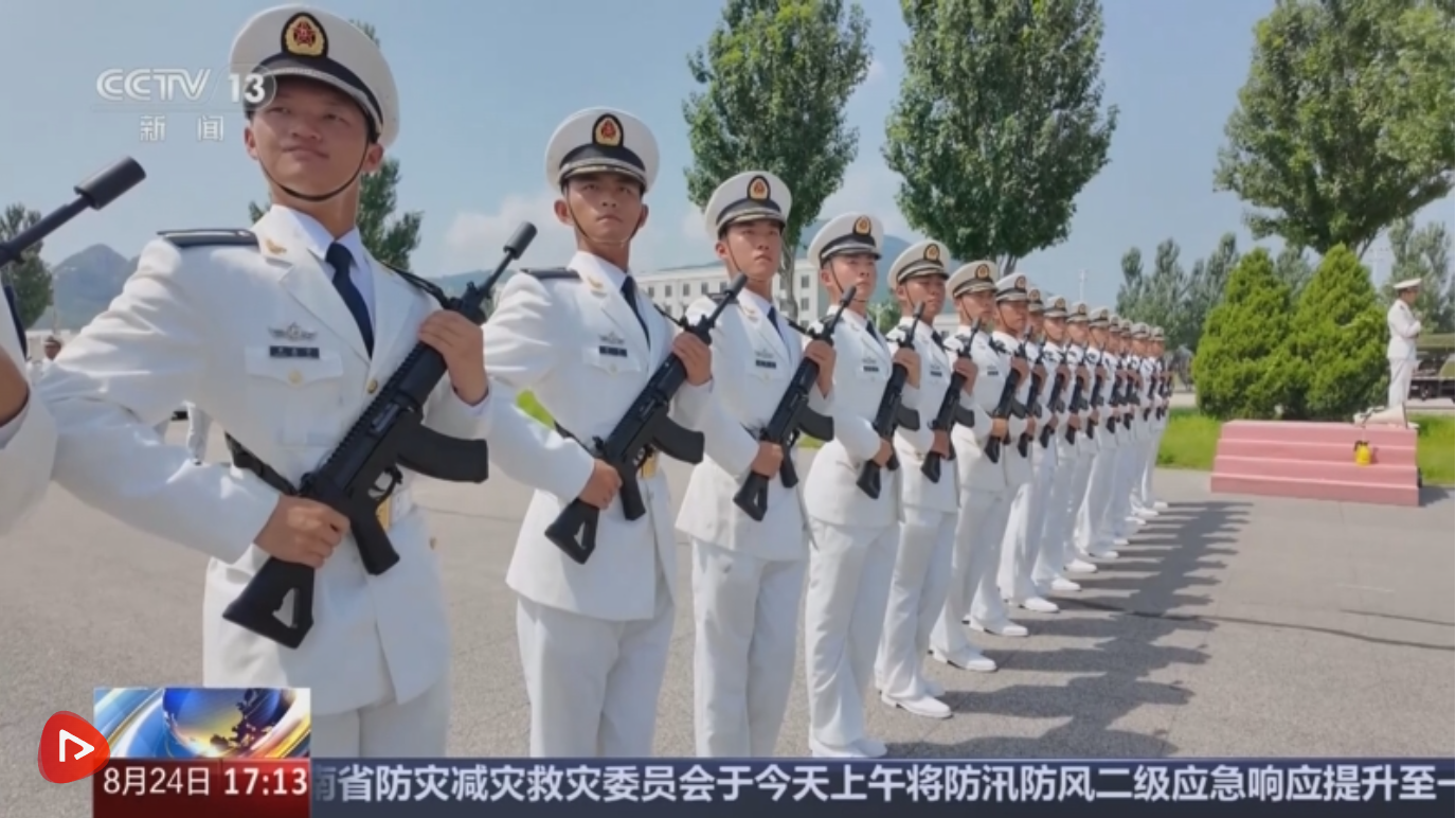 海军学员方队阅兵,荣耀与力量的展现,海军学员阅兵方队,荣耀与力量的汇聚