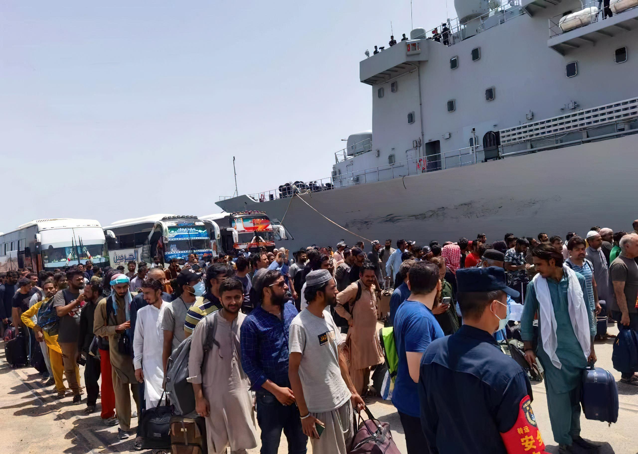 多国计划针对台湾进行撤侨行动