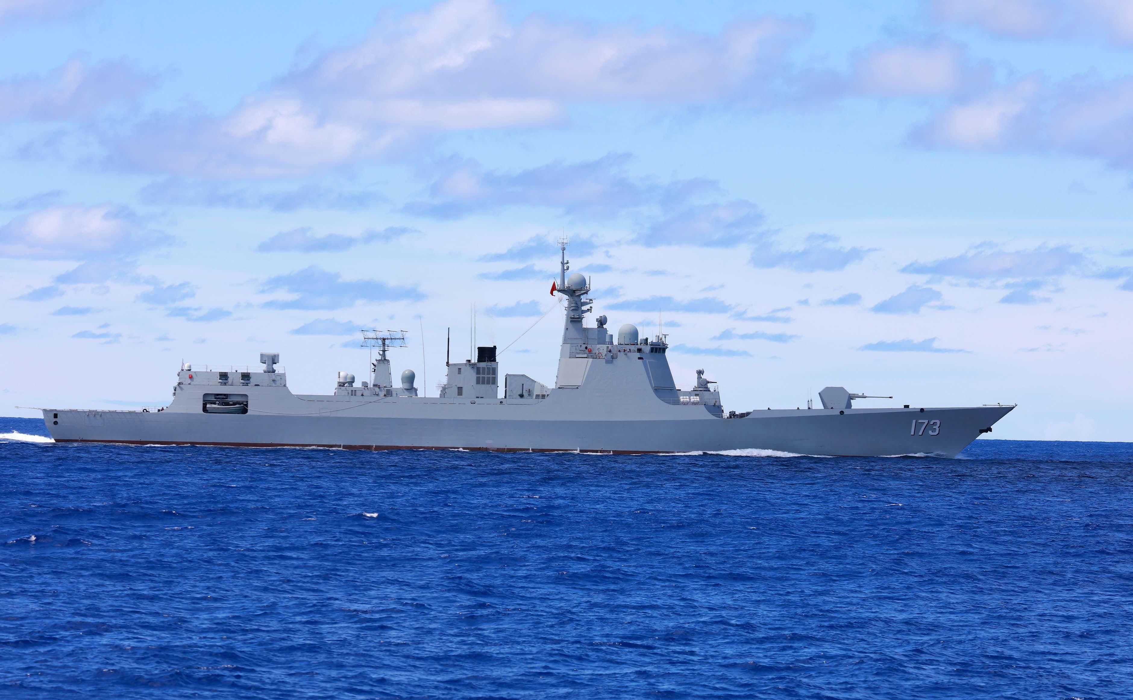 中国海军湖南舰,新时代的海上卫士,中国海军湖南舰,新时代海上卫士的骄傲