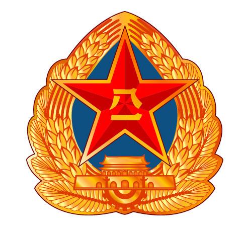 军徽图片,象征荣耀与担当的徽章艺术,军徽图片,荣耀与担当的徽章艺术象征