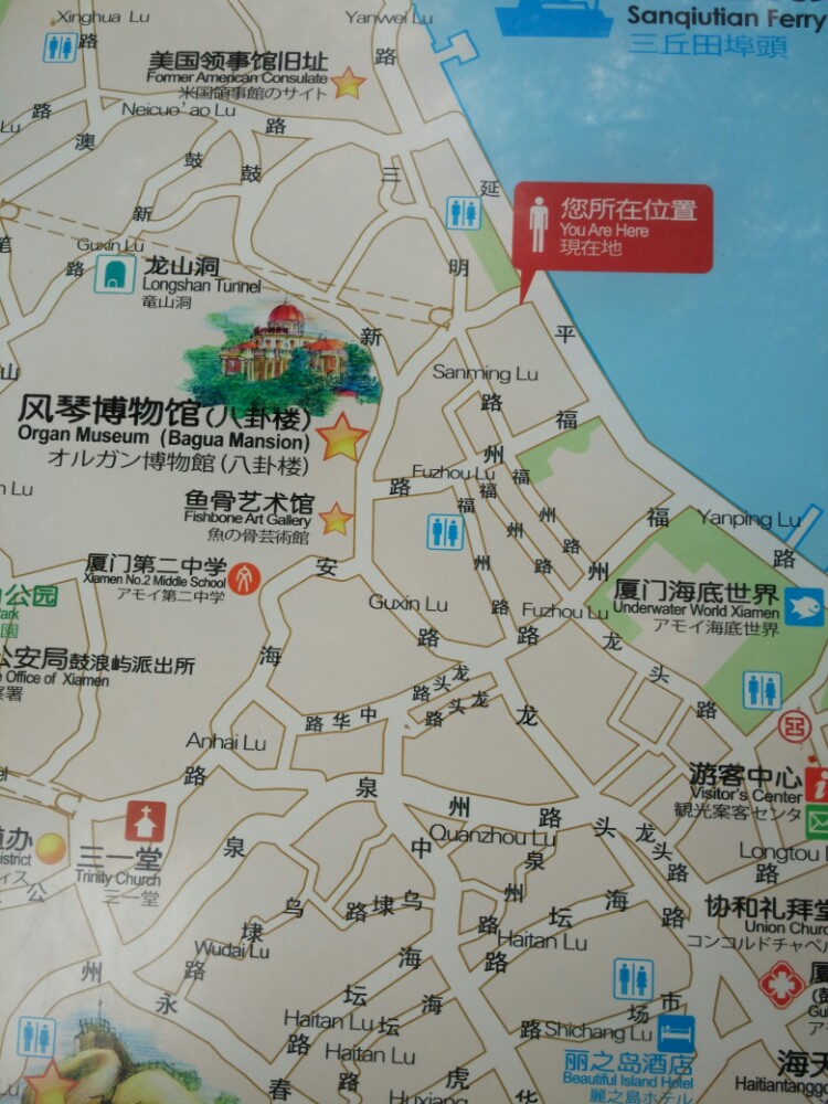 鼓浪屿地图，探索这座海岛的奥秘，鼓浪屿海岛探索指南，详细地图与奥秘之旅