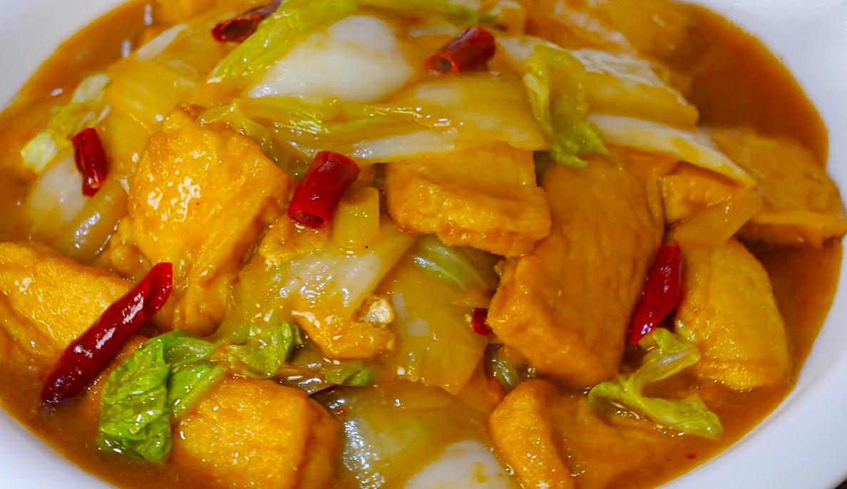 家常美味,炒白菜的做法,家常美味,炒白菜的制作方法