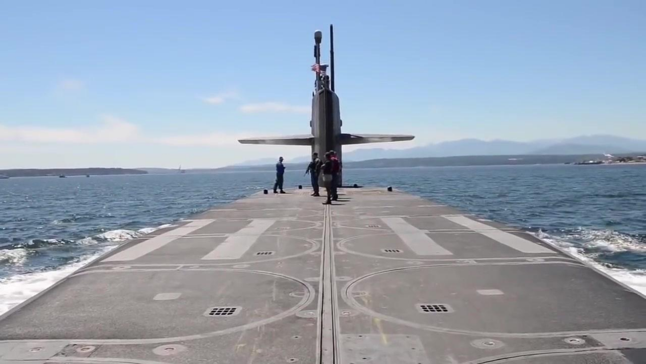 俄亥俄级核潜艇高度及其在水下的影响力，俄亥俄级核潜艇的高度及其水下影响力概览