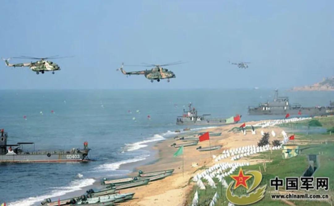 解放军围岛军演