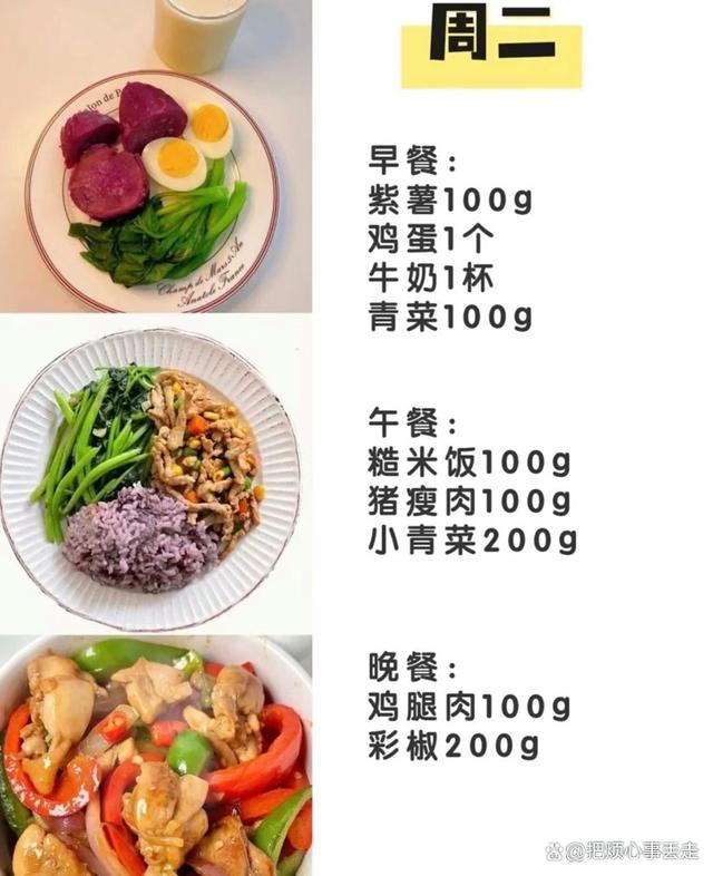 减肥食谱，一周瘦10斤科学减肥法，科学减肥食谱，一周轻松瘦10斤减重计划