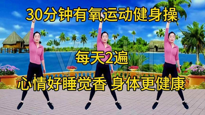 有氧运动操视频教程,30分钟高效锻炼指南,有氧运动操视频教程,30分钟高效锻炼全攻略