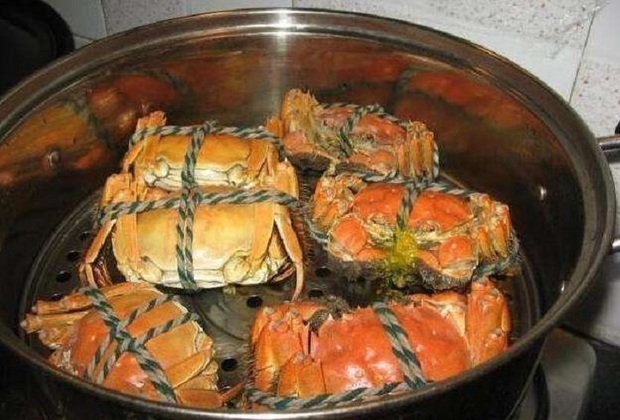 螃蟹的正确蒸煮方法,螃蟹的蒸煮方法与技巧