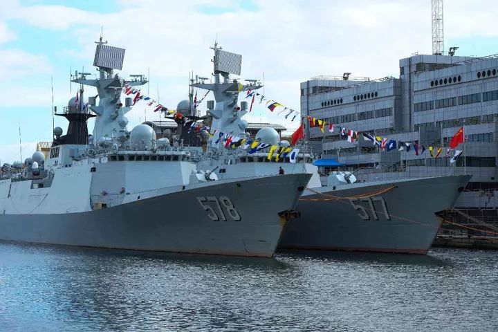 海军578舰,捍卫海洋的钢铁长城,海军578舰,捍卫海洋的钢铁卫士