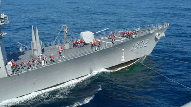 扬州舰高清照片,揭示中国海军力量的新篇章,中国海军力量新篇章揭秘,扬州舰高清照片展示风采