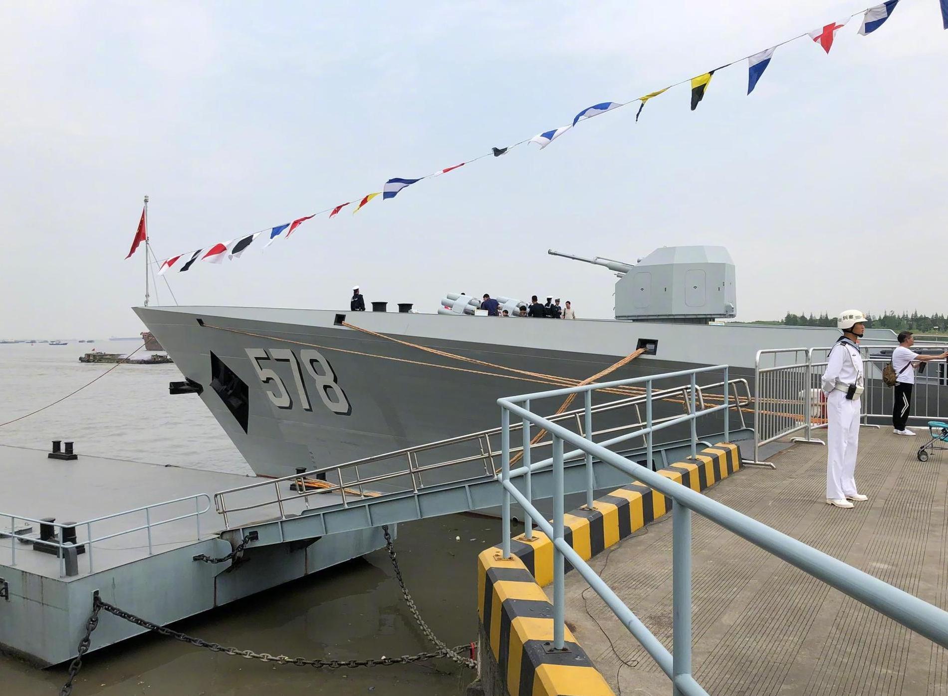 杨州舰舷号与舰队的力量,杨州舰舷号彰显舰队力量