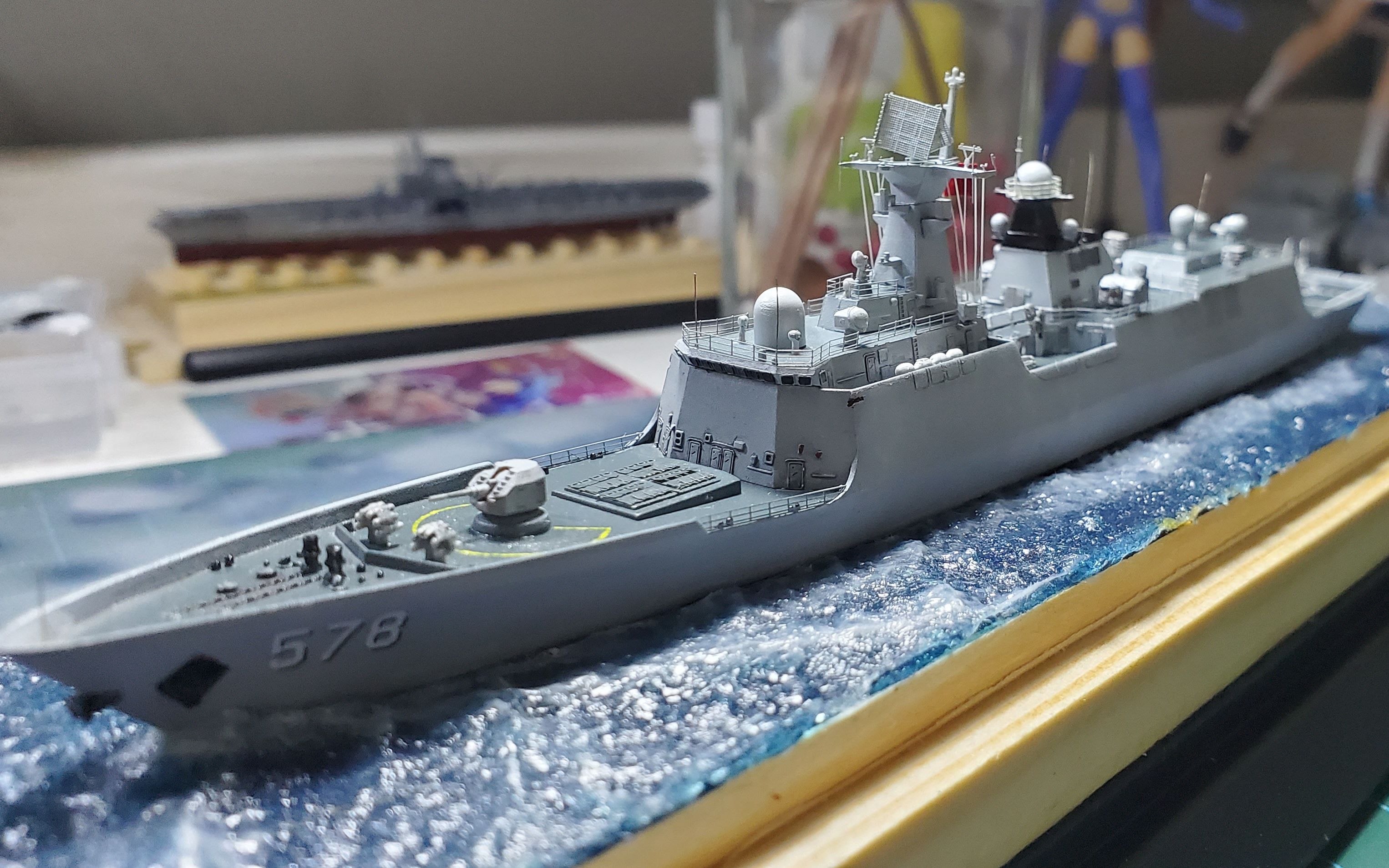 扬州号578导弹护卫舰,护卫海洋的力量象征,扬州号578导弹护卫舰,护卫海洋的强力象征