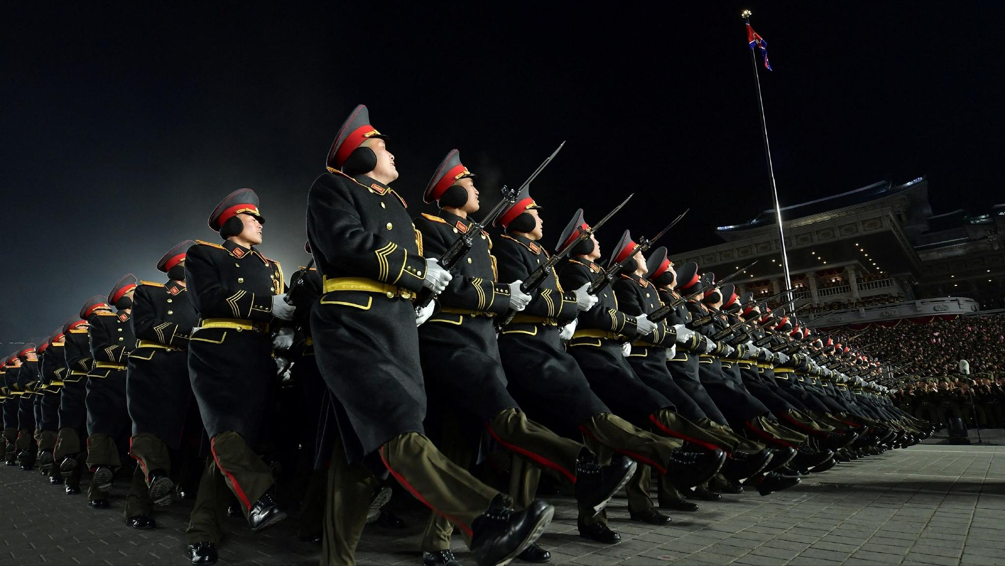 朝鲜今日阅兵,展现国家力量与决心,朝鲜今日阅兵展示国家力量与决心,彰显军事实力及政治稳定