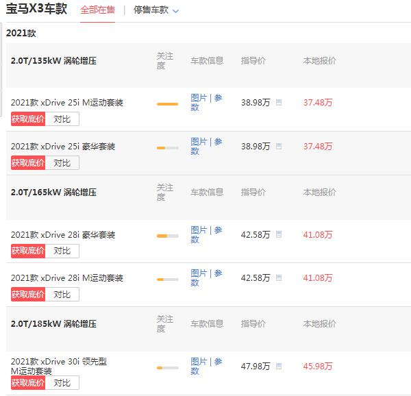 宝马X3最新报价,豪华与性能的完美结合,宝马X3最新报价,豪华与性能的卓越融合